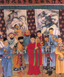 元人演戏壁画